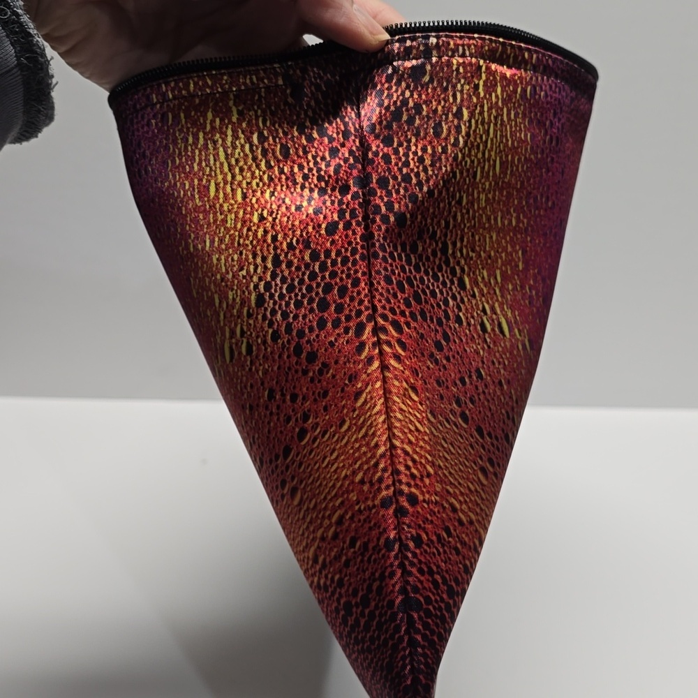 {Stephanie Gottlieb} Multi-Color Zip Jewelry Makeup Bag - Picture 4 of 7
